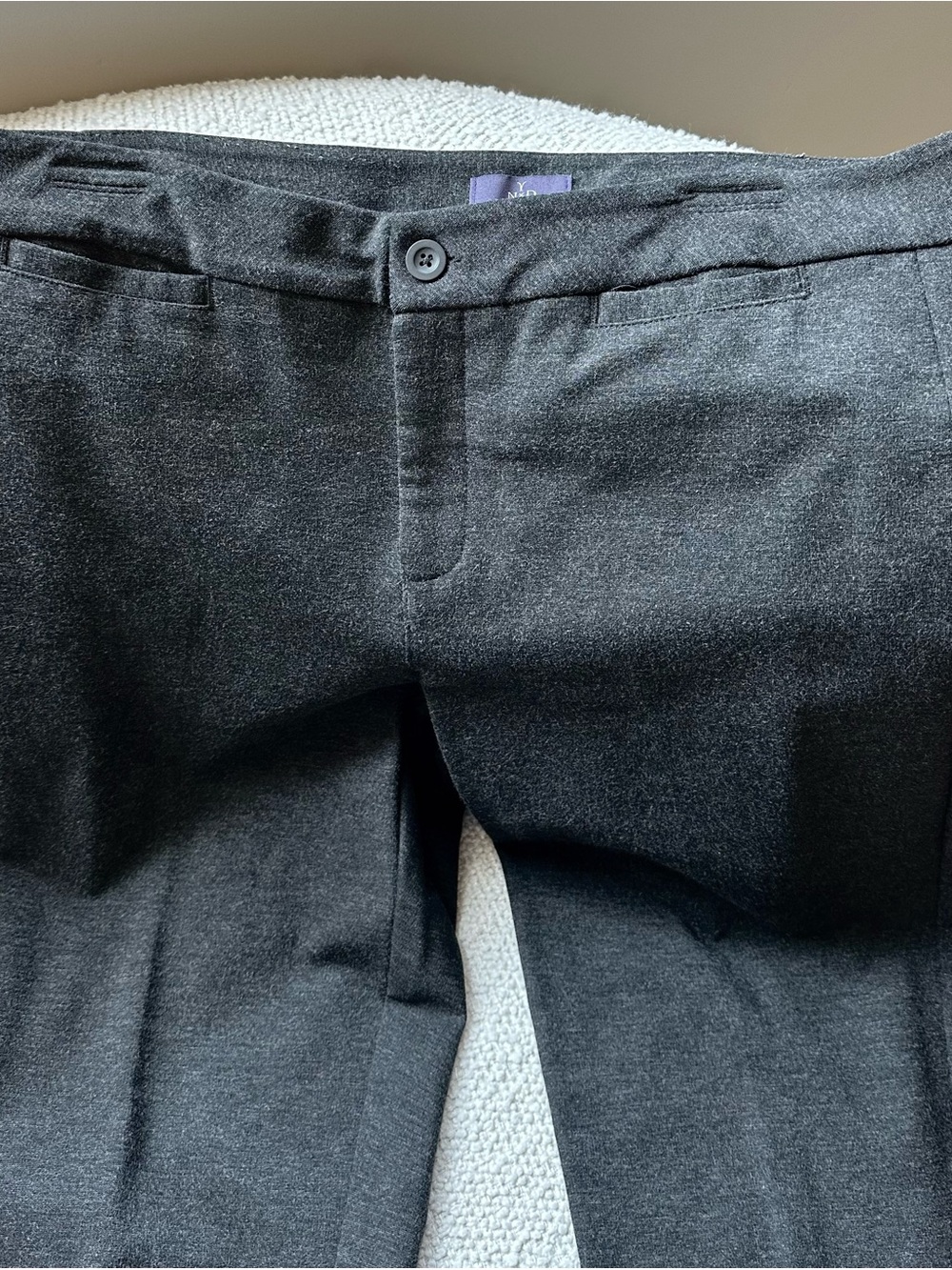 NYDJ Ponte Pants - Charcoal Gray